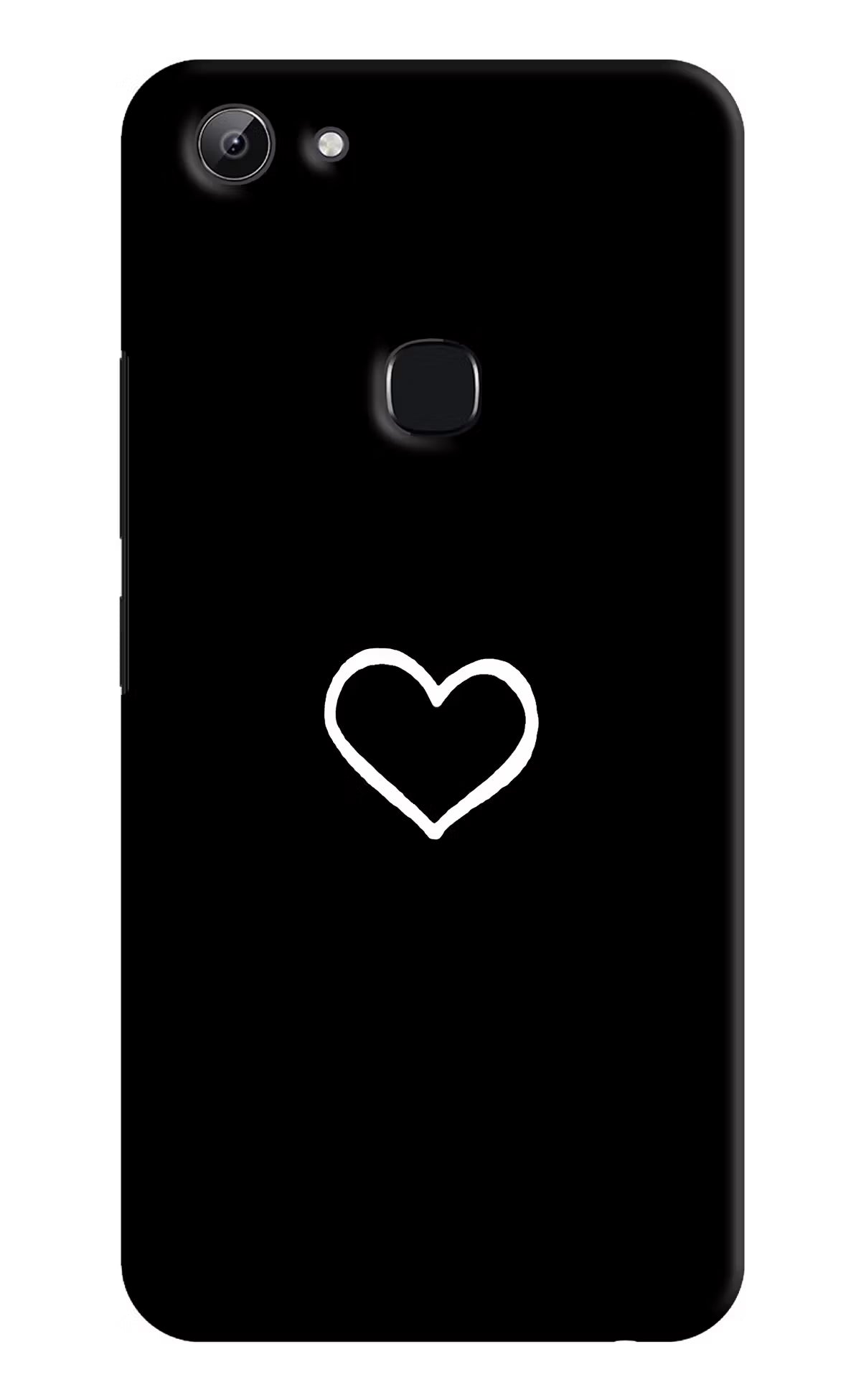 Heart Vivo Y83 Hard Case Back Cover by Casekaro