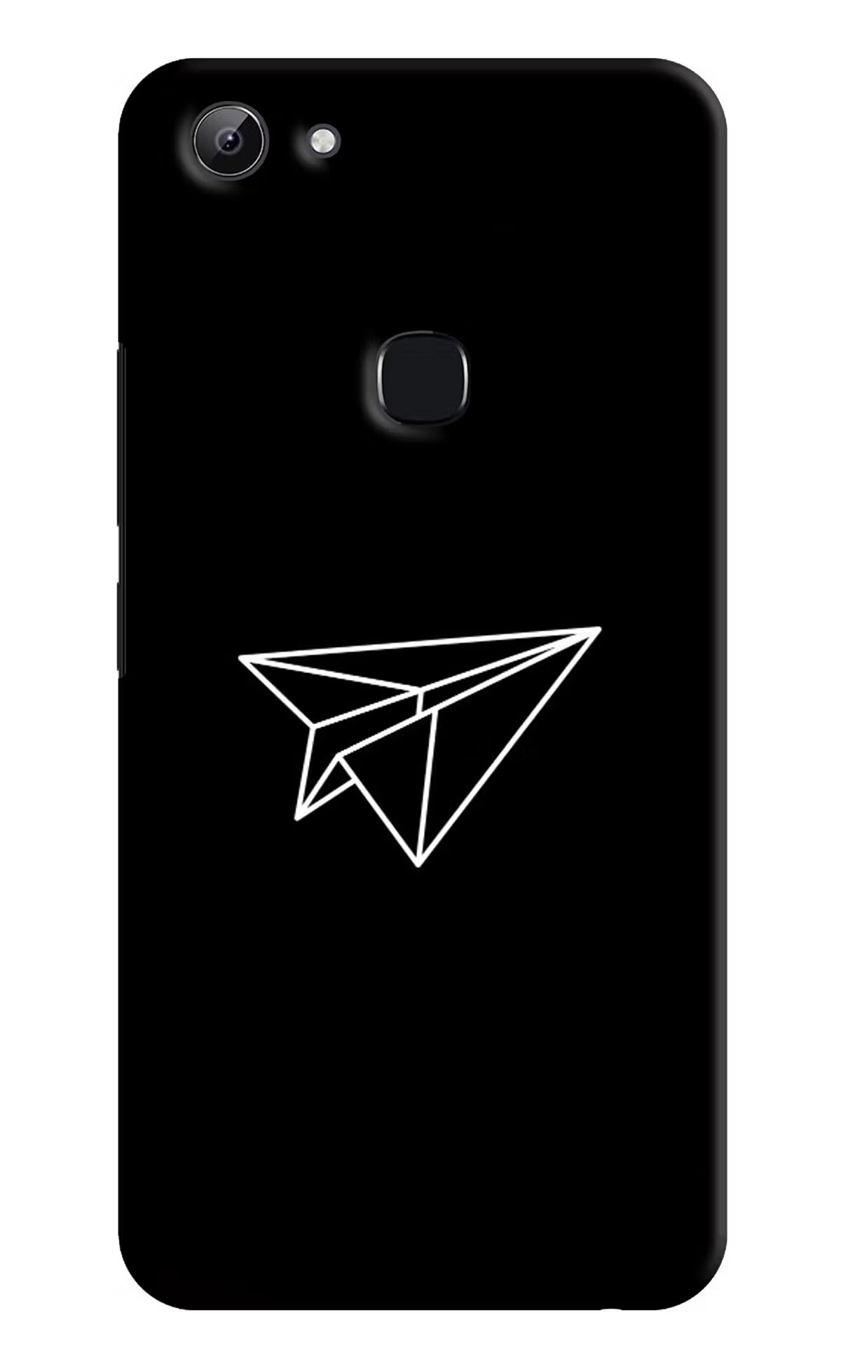 Paper Plane White Vivo Y83 Hard Case Back Cover by Casekaro