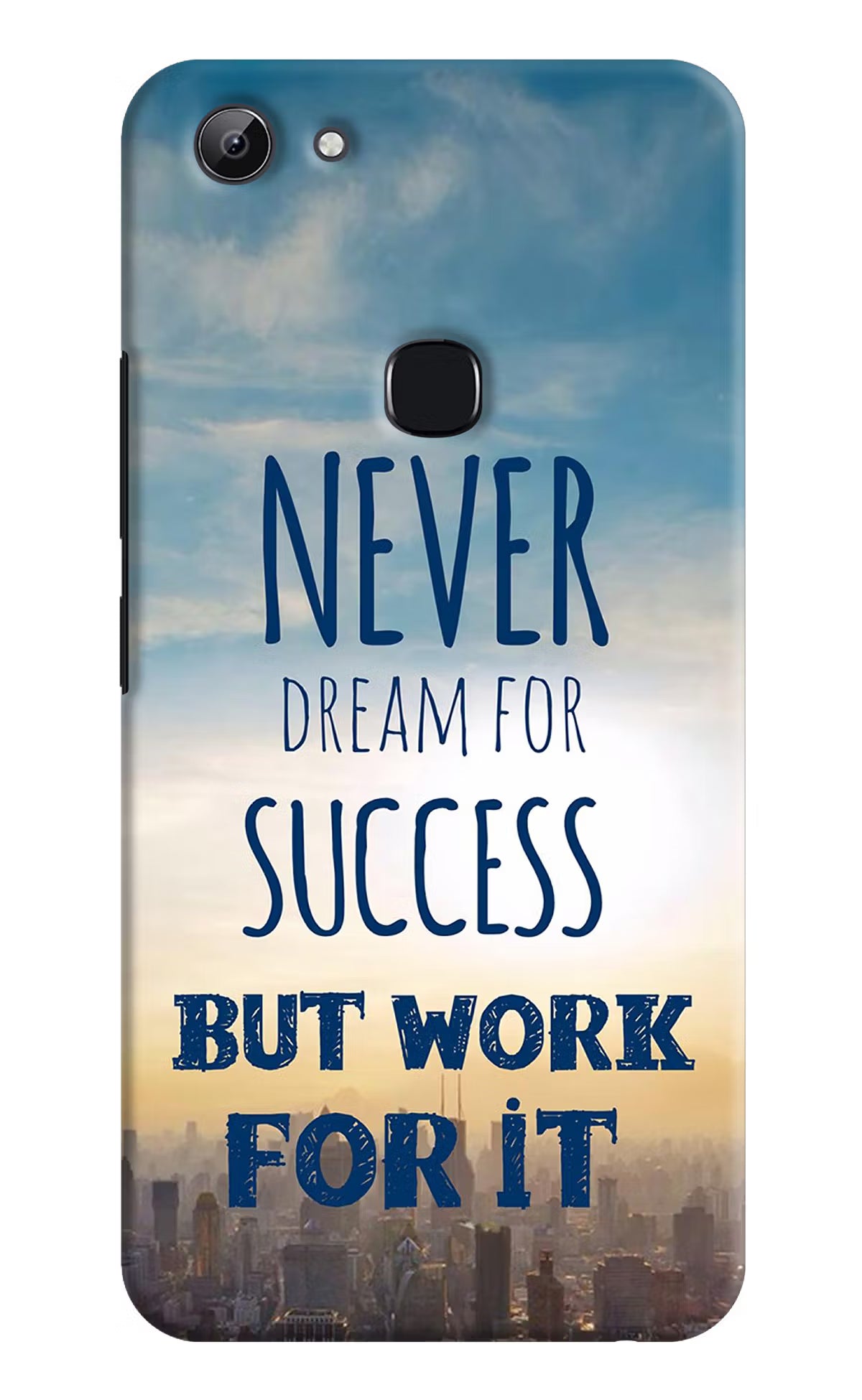 Never Dream For Success But Work For It Vivo Y83 Hard Case Back Cover by Casekaro