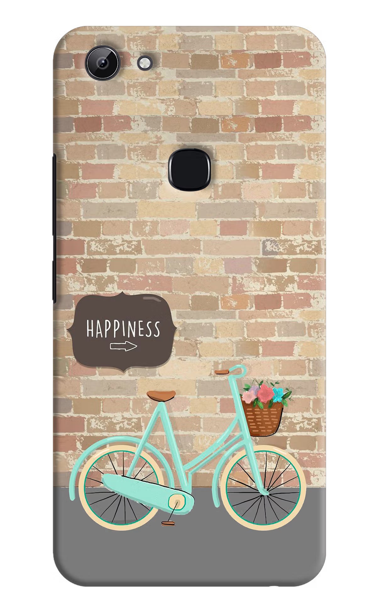 Happiness Artwork Vivo Y83 Hard Case Back Cover by Casekaro