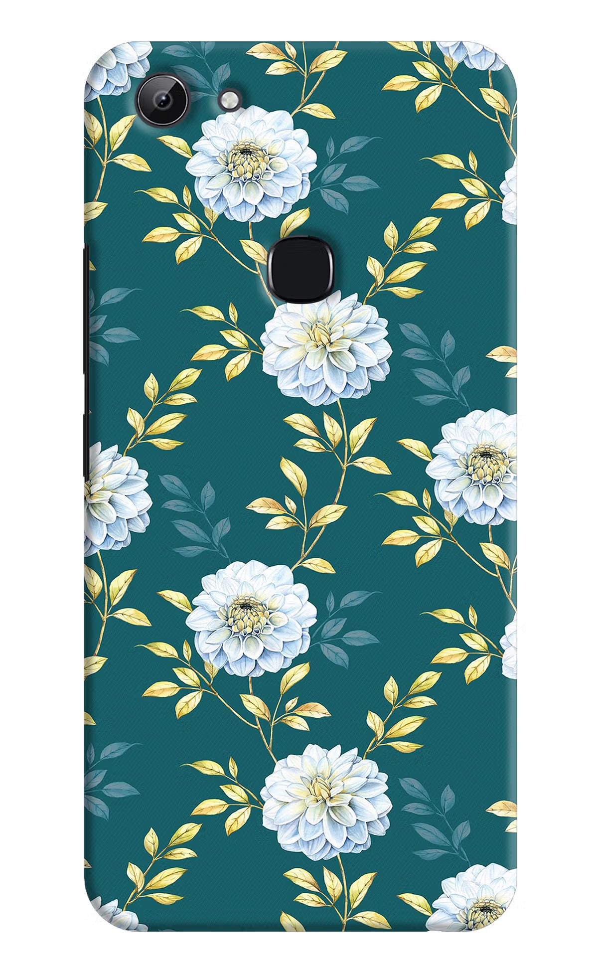 Flowers Vivo Y83 Hard Case Back Cover by Casekaro