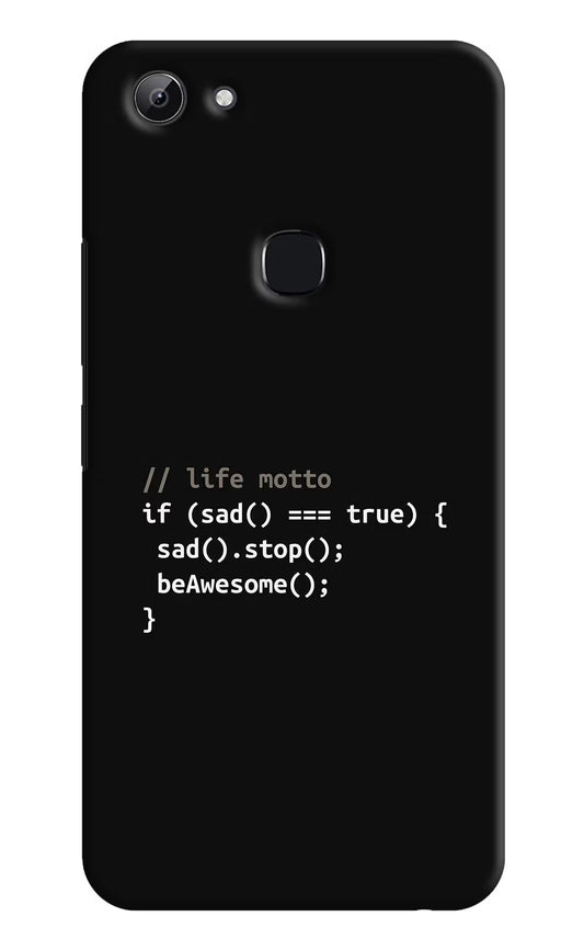 Life Motto Code Vivo Y83 Hard Case Back Cover by Casekaro