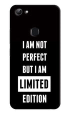 I Am Not Perfect But I Am Limited Edition Vivo Y83 Hard Case Back Cover by Casekaro