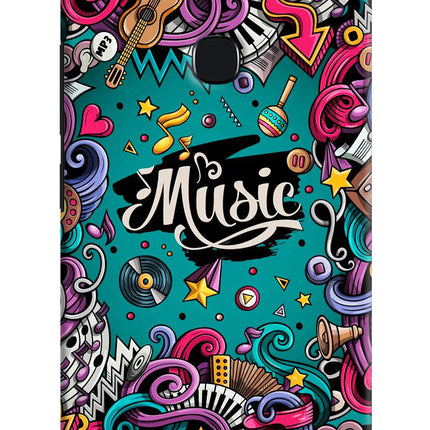 Music Graffiti Vivo Y83 Hard Case Back Cover by Casekaro