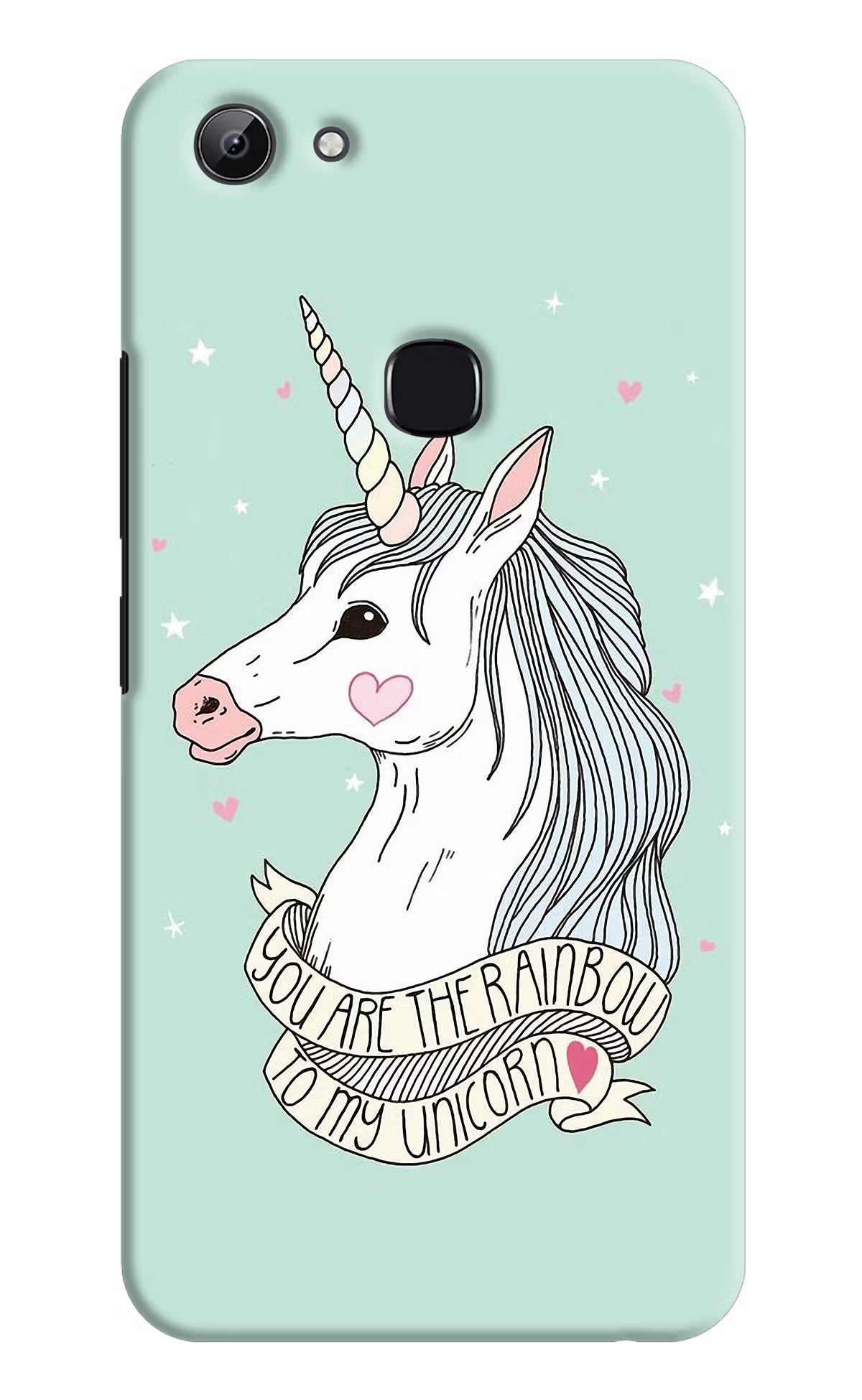 Unicorn Wallpaper Vivo Y83 Hard Case Back Cover by Casekaro