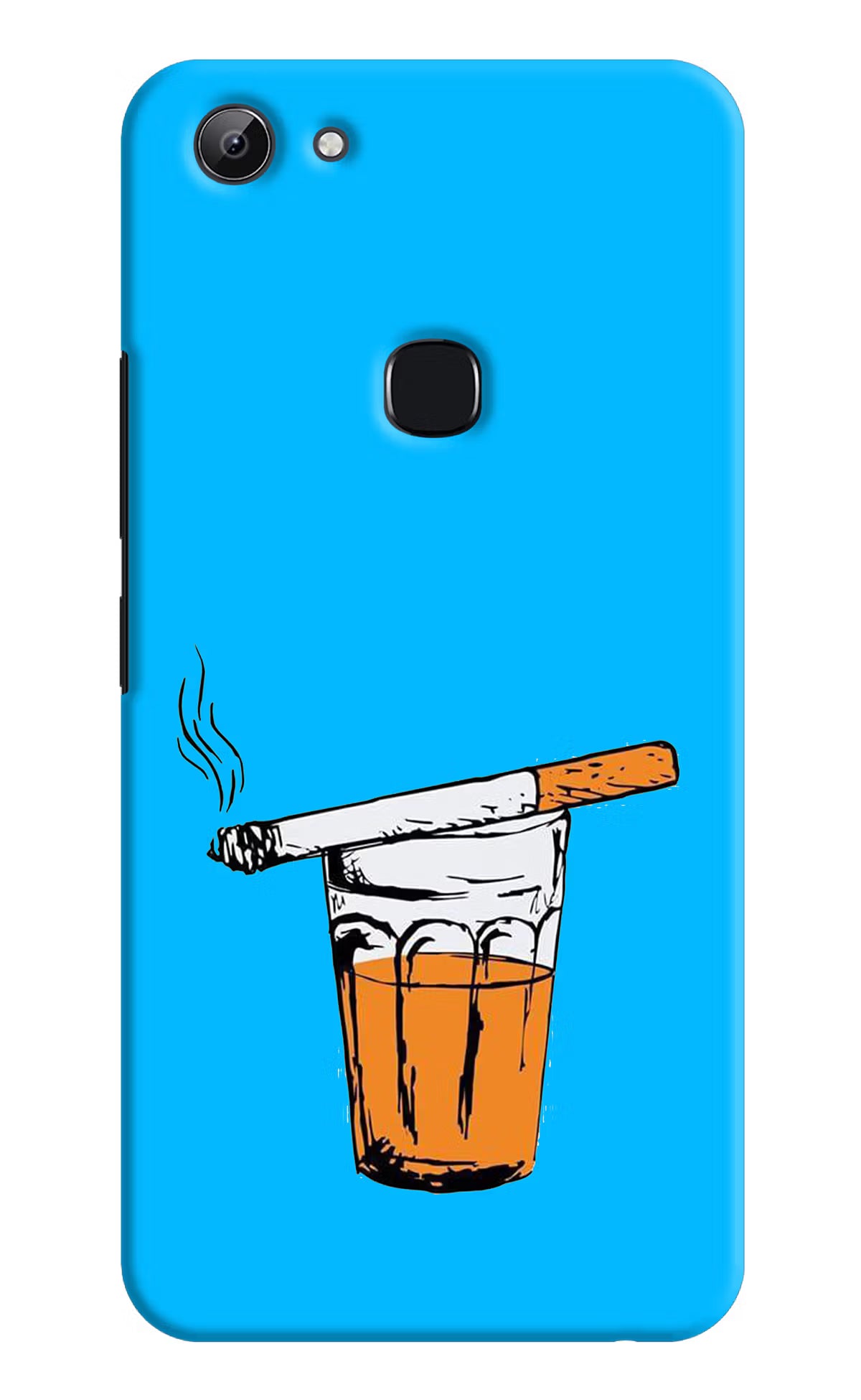 Chai Sutta Vivo Y83 Hard Case Back Cover by Casekaro