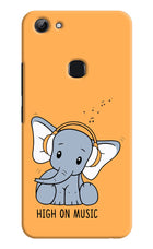 High On Music Vivo Y83 Hard Case Back Cover by Casekaro