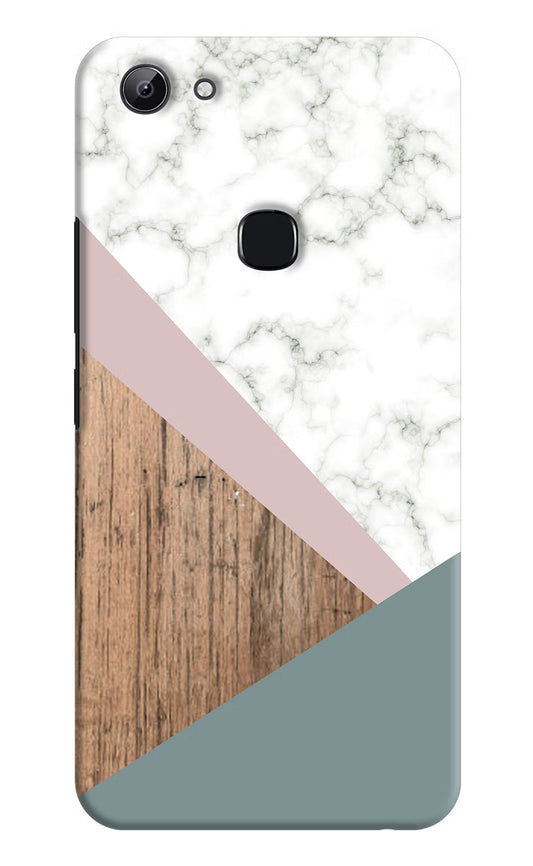 Marble wood Abstract Vivo Y83 Hard Case Back Cover by Casekaro