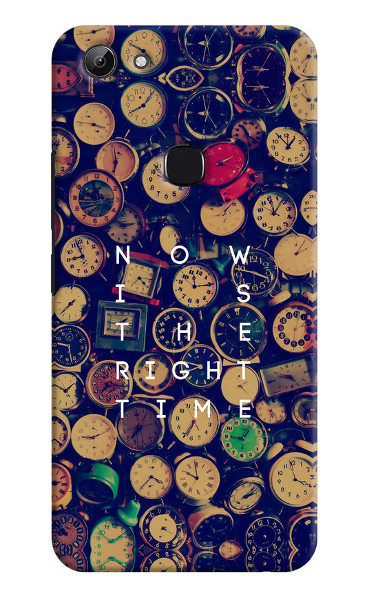 Now is the Right Time Quote Vivo Y83 Hard Case Back Cover by Casekaro