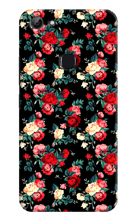 Rose Pattern Vivo Y83 Hard Case Back Cover by Casekaro
