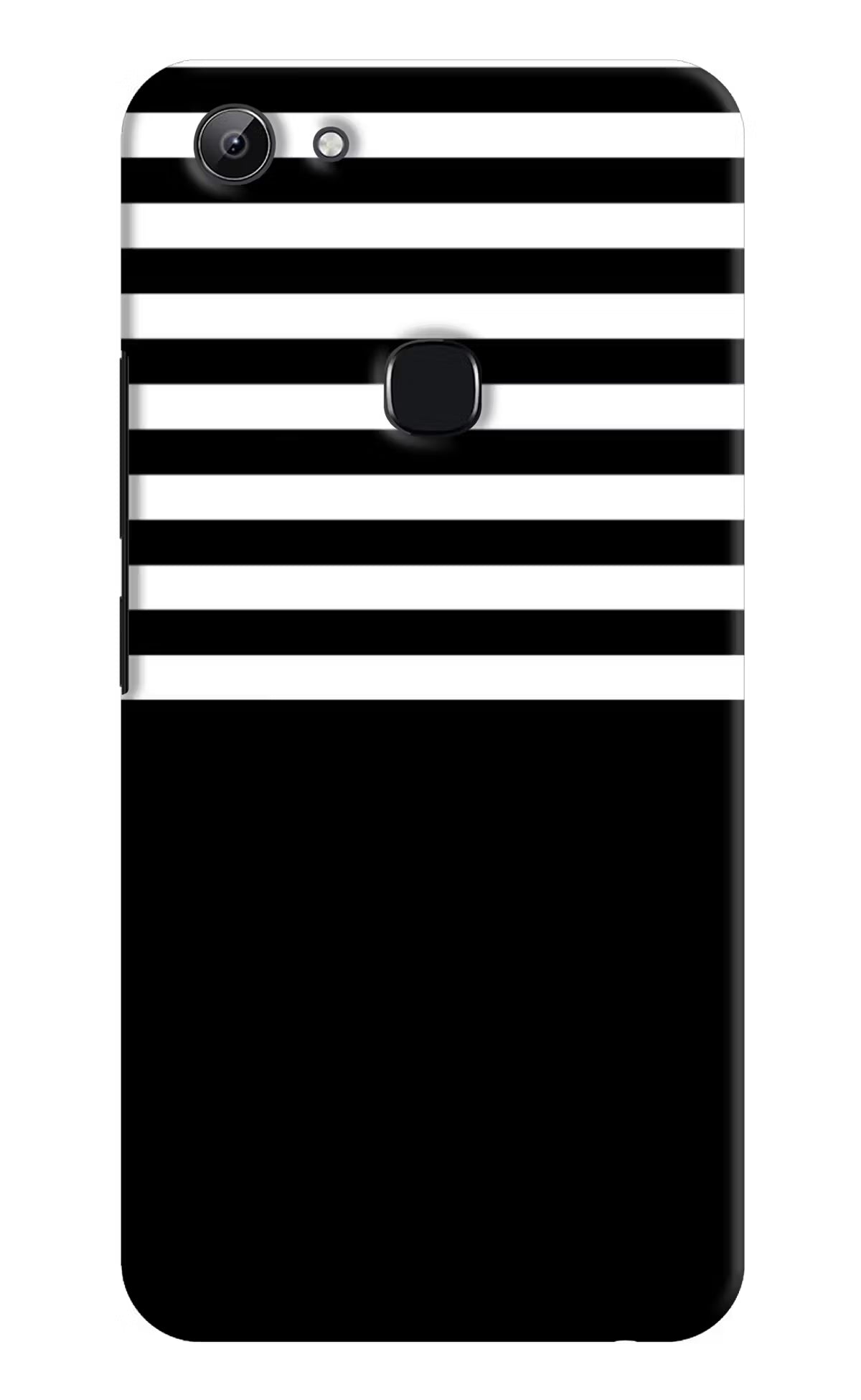 Black and White Print Vivo Y83 Hard Case Back Cover by Casekaro