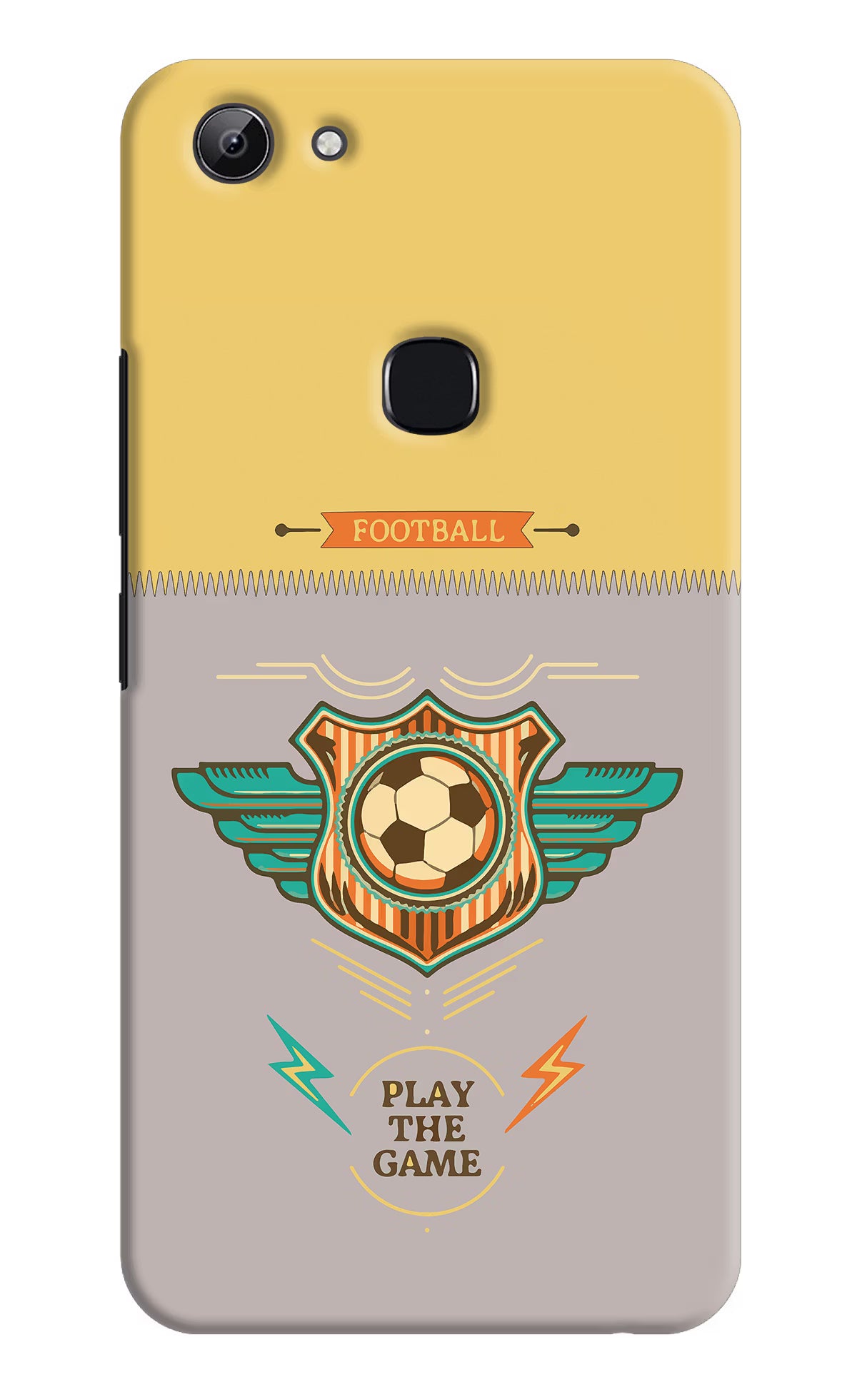 Football Vivo Y83 Hard Case Back Cover by Casekaro