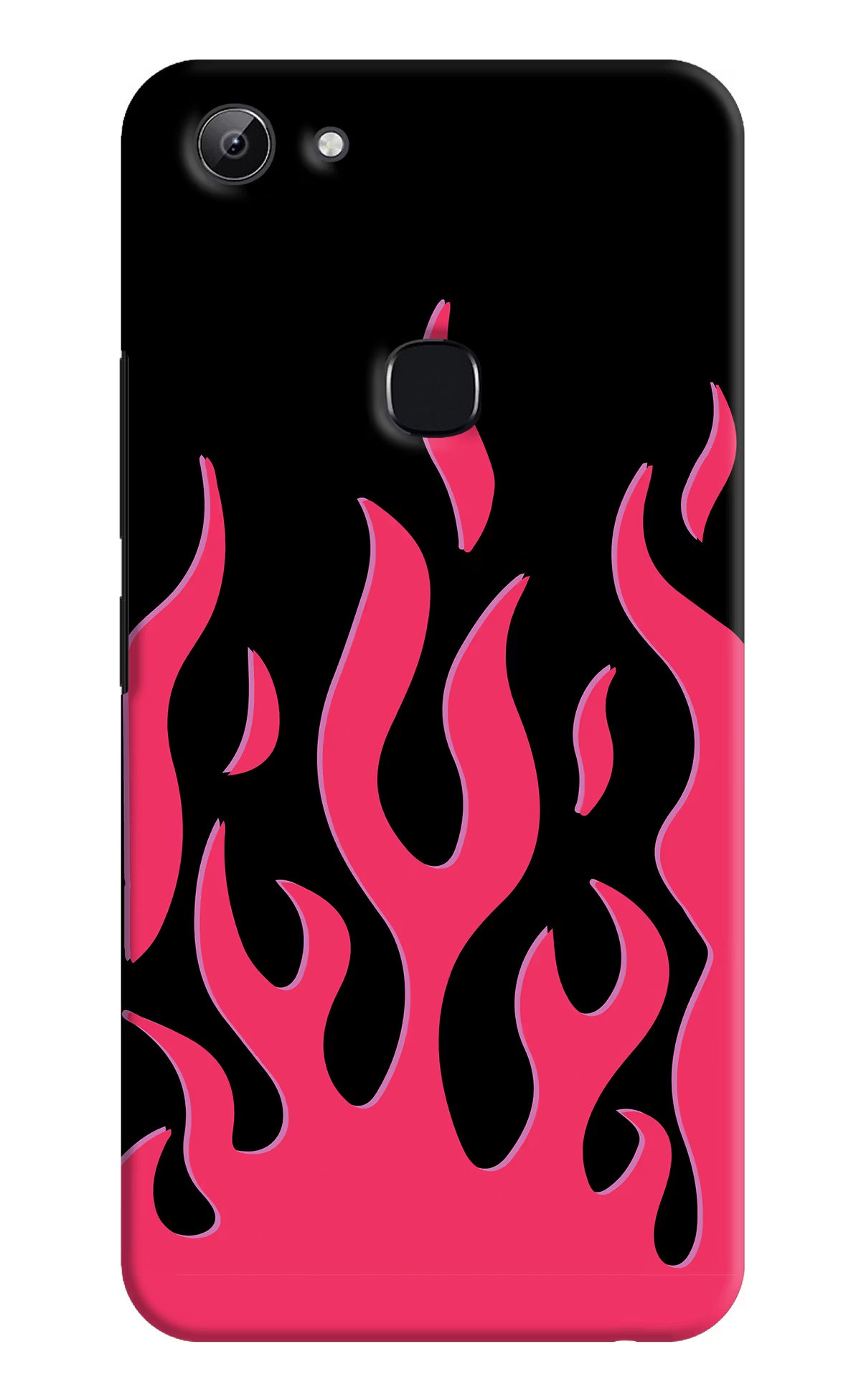Fire Flames Vivo Y83 Hard Case Back Cover by Casekaro