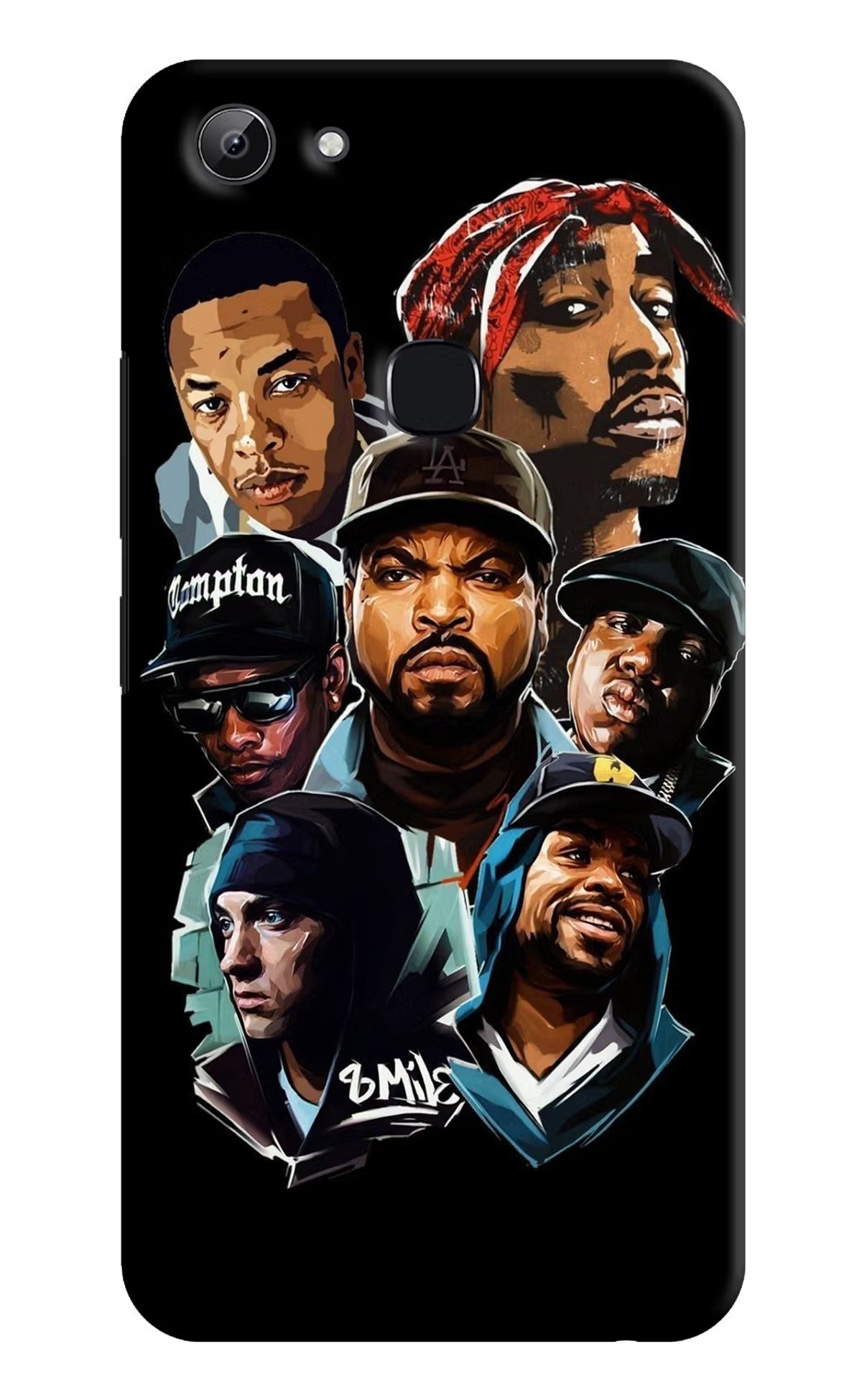 Rappers Vivo Y83 Hard Case Back Cover by Casekaro