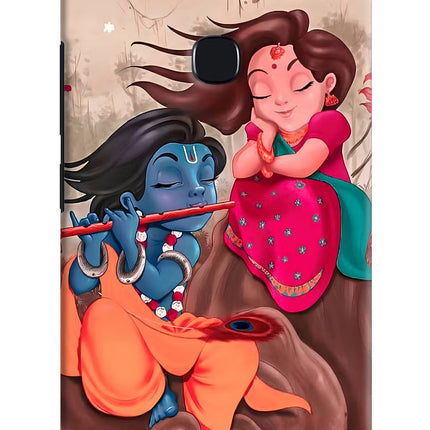 Radhe Krishna Vivo Y83 Hard Case Back Cover by Casekaro