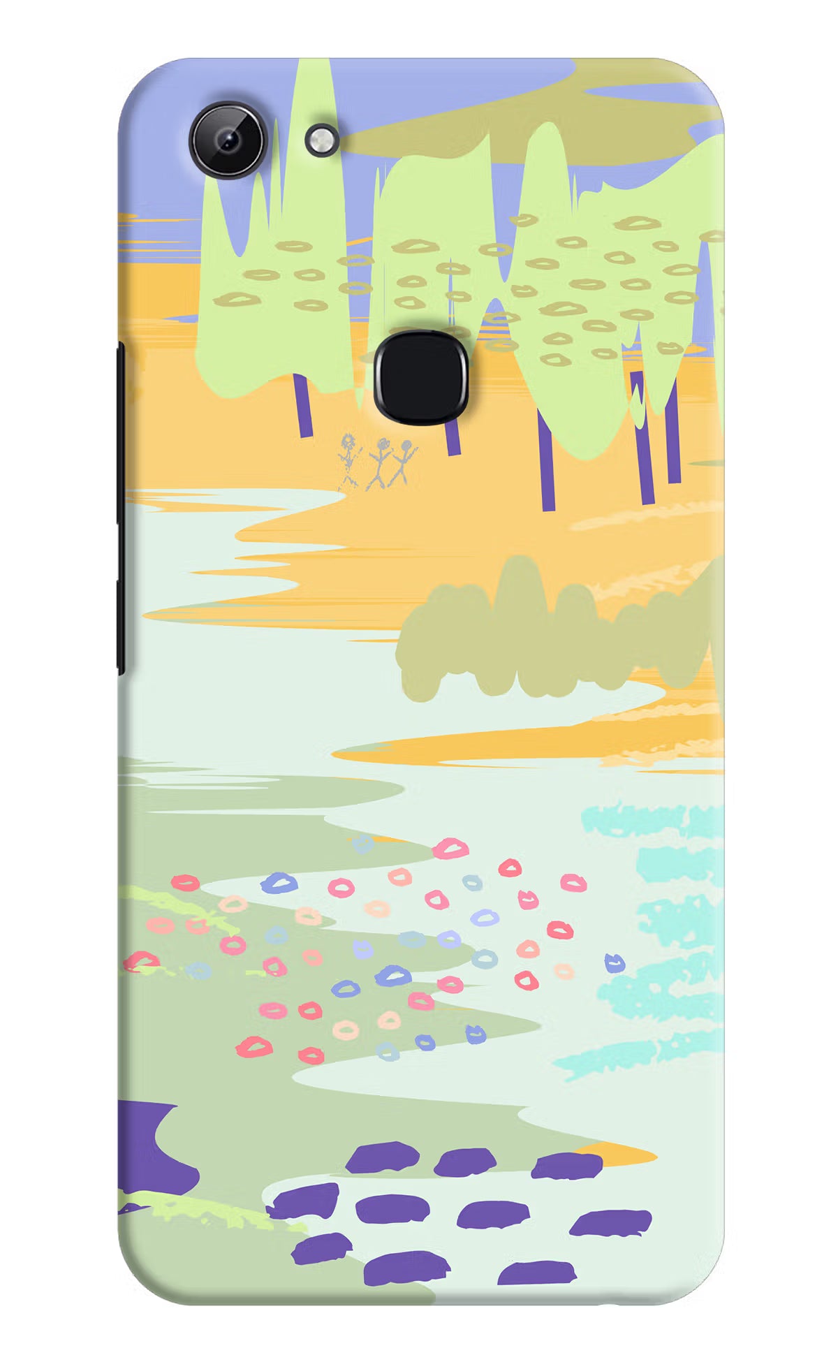 Scenery Vivo Y83 Hard Case Back Cover by Casekaro