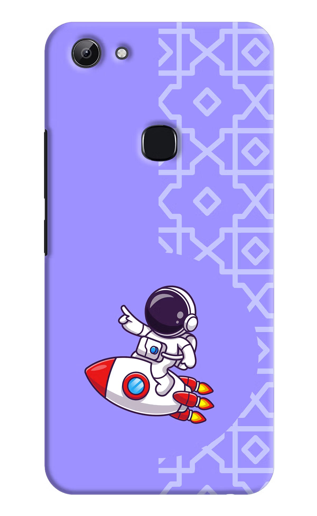 Cute Astronaut Vivo Y83 Hard Case Back Cover by Casekaro