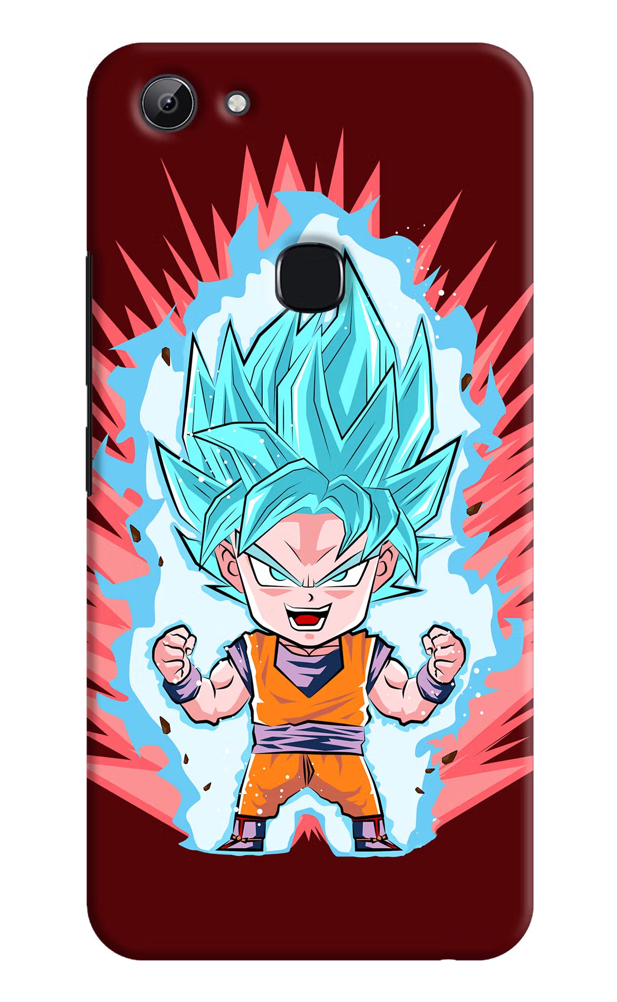 Goku Little Vivo Y83 Hard Case Back Cover by Casekaro