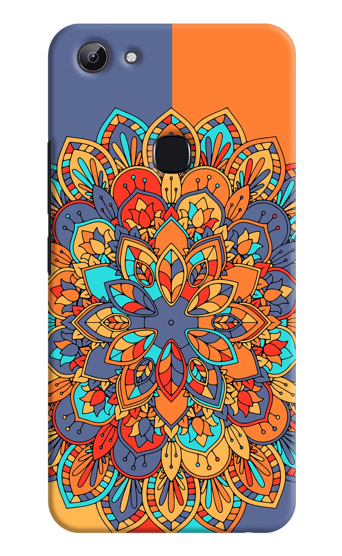 Color Mandala Vivo Y83 Hard Case Back Cover by Casekaro