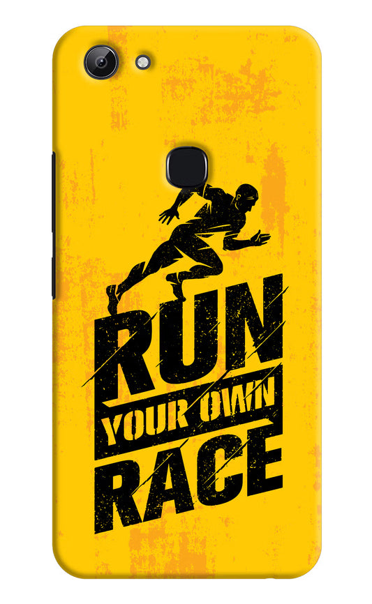 Run Your Own Race Vivo Y83 Hard Case Back Cover by Casekaro