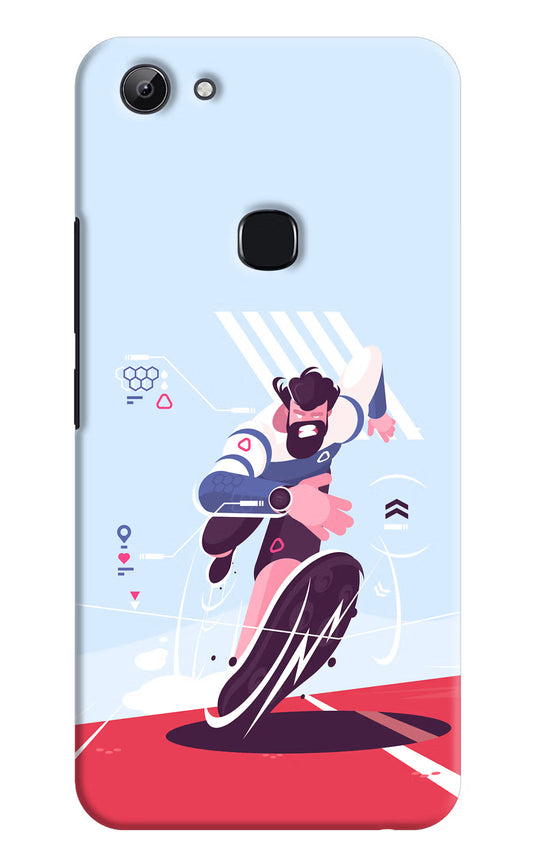 Run Pro Vivo Y83 Hard Case Back Cover by Casekaro