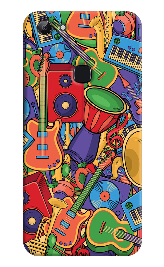 Music Instrument Doodle Vivo Y83 Hard Case Back Cover by Casekaro