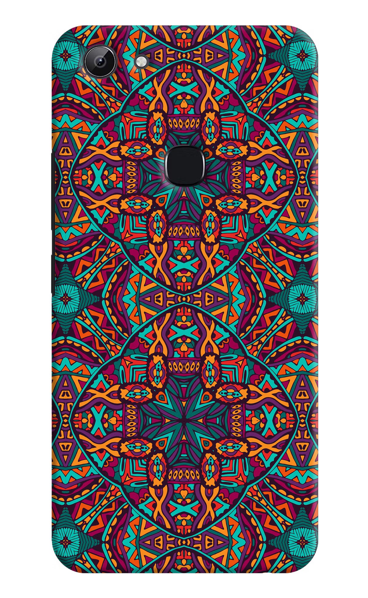 Colour Mandala Vivo Y83 Hard Case Back Cover by Casekaro