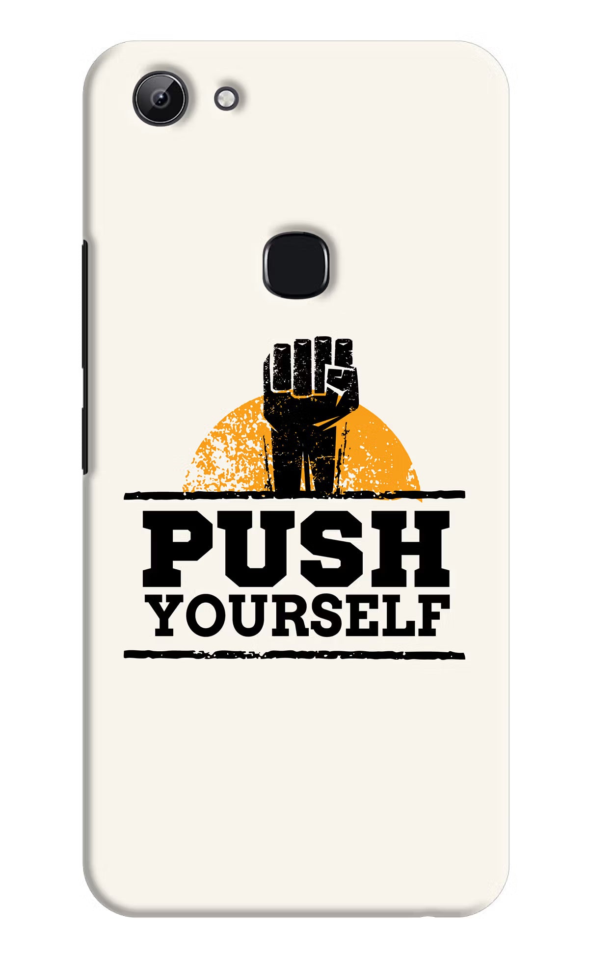 Push Yourself Vivo Y83 Hard Case Back Cover by Casekaro