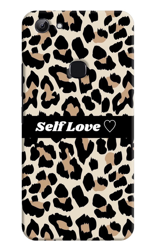 Leopard Print Self Love Vivo Y83 Hard Case Back Cover by Casekaro