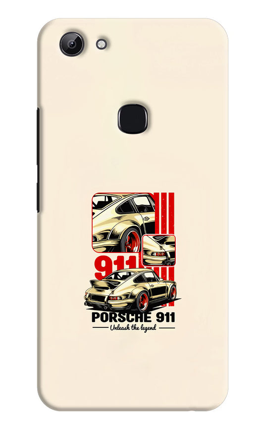 Classic Porsche 911 Vivo Y83 Hard Case Back Cover by Casekaro