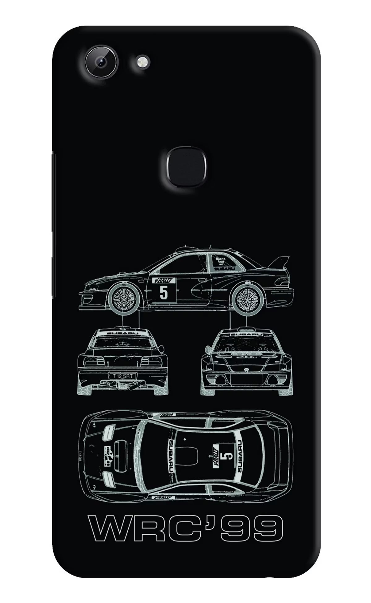 WRC'99 Vivo Y83 Hard Case Back Cover by Casekaro