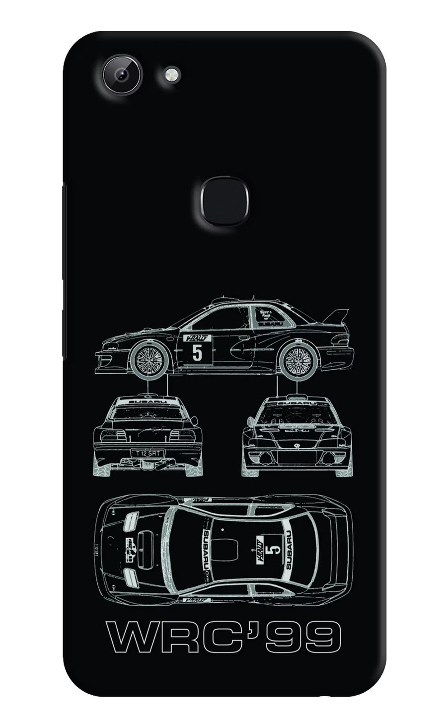 WRC'99 Vivo Y83 Back Cover, Hard case