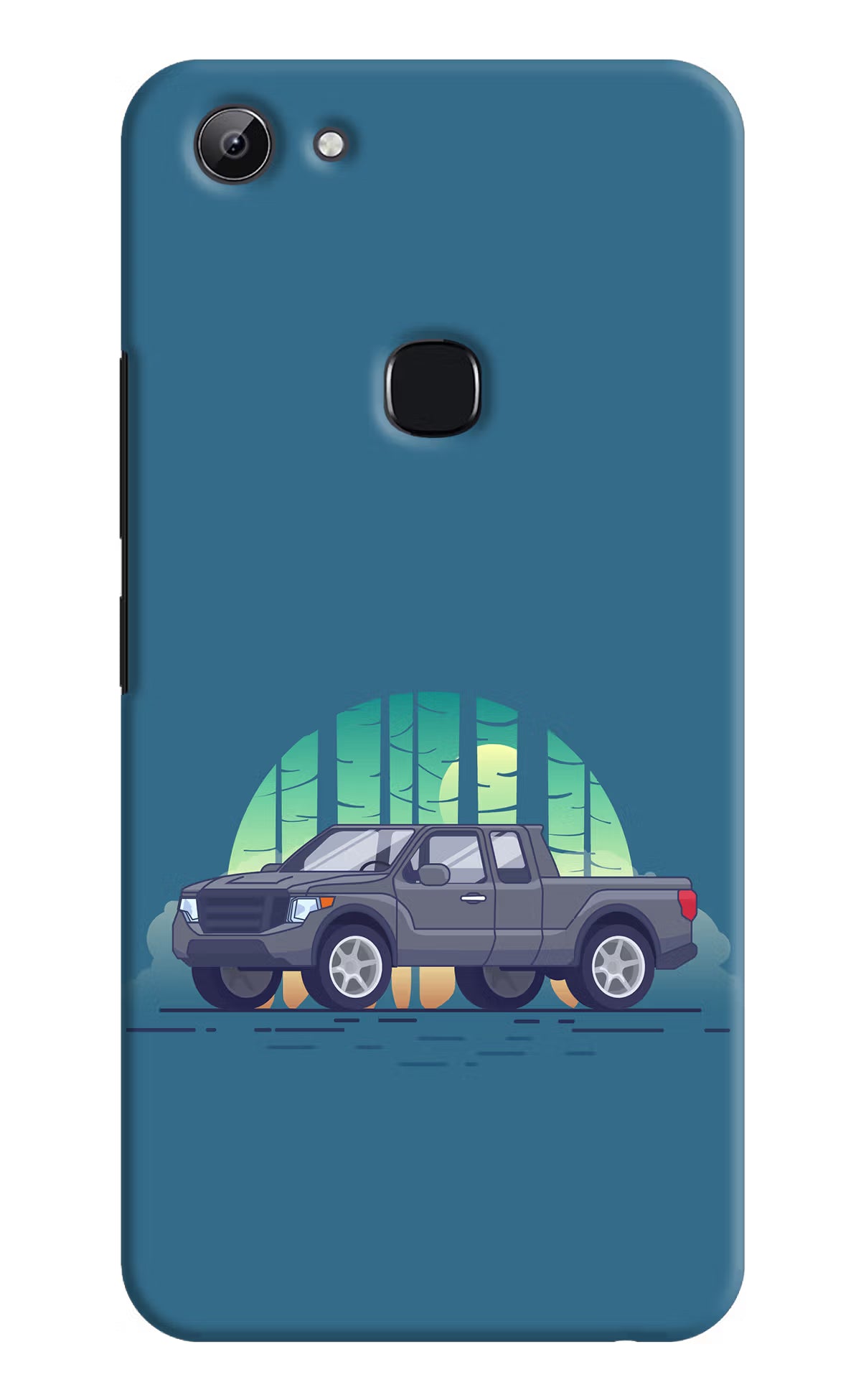 Retro Garage Vibe Vivo Y83 Hard Case Back Cover by Casekaro