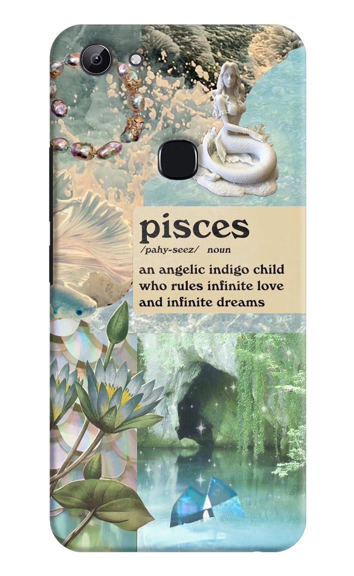 Pisces Zodiac Vivo Y83 Hard Case Back Cover by Casekaro