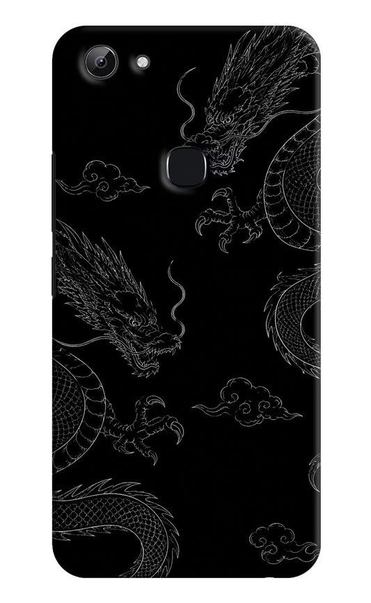 Twin Dragons Vivo Y83 Hard Case Back Cover by Casekaro
