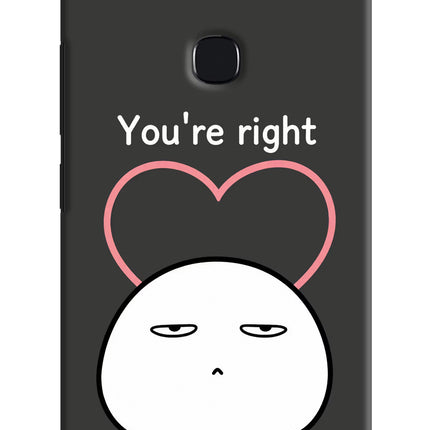You're Right Vivo Y83 Hard Case Back Cover by Casekaro