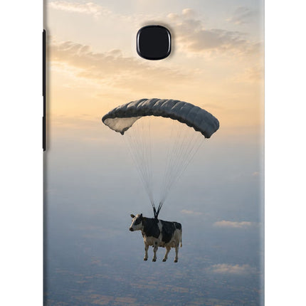 Skydiving Cow Vivo Y83 Hard Case Back Cover by Casekaro