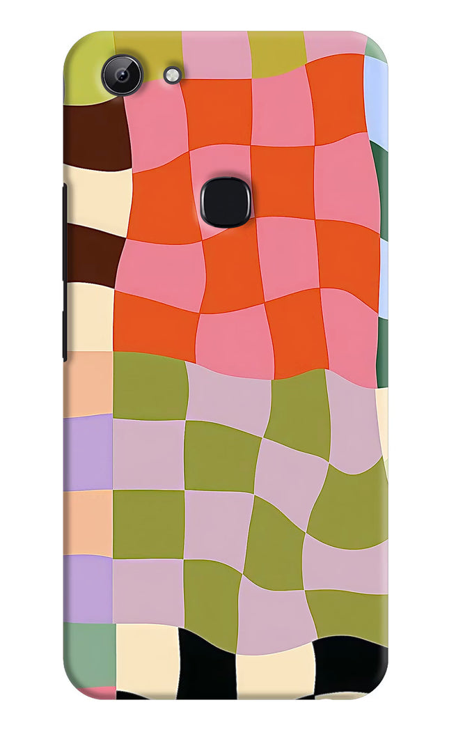 Wavy Grid Vivo Y83 Hard Case Back Cover by Casekaro