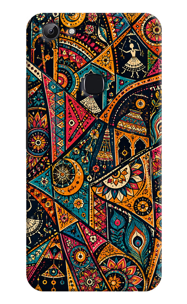 Folk Print Vivo Y83 Hard Case Back Cover by Casekaro