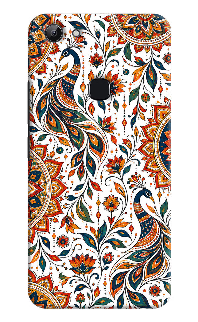 White Mayura Vivo Y83 Hard Case Back Cover by Casekaro