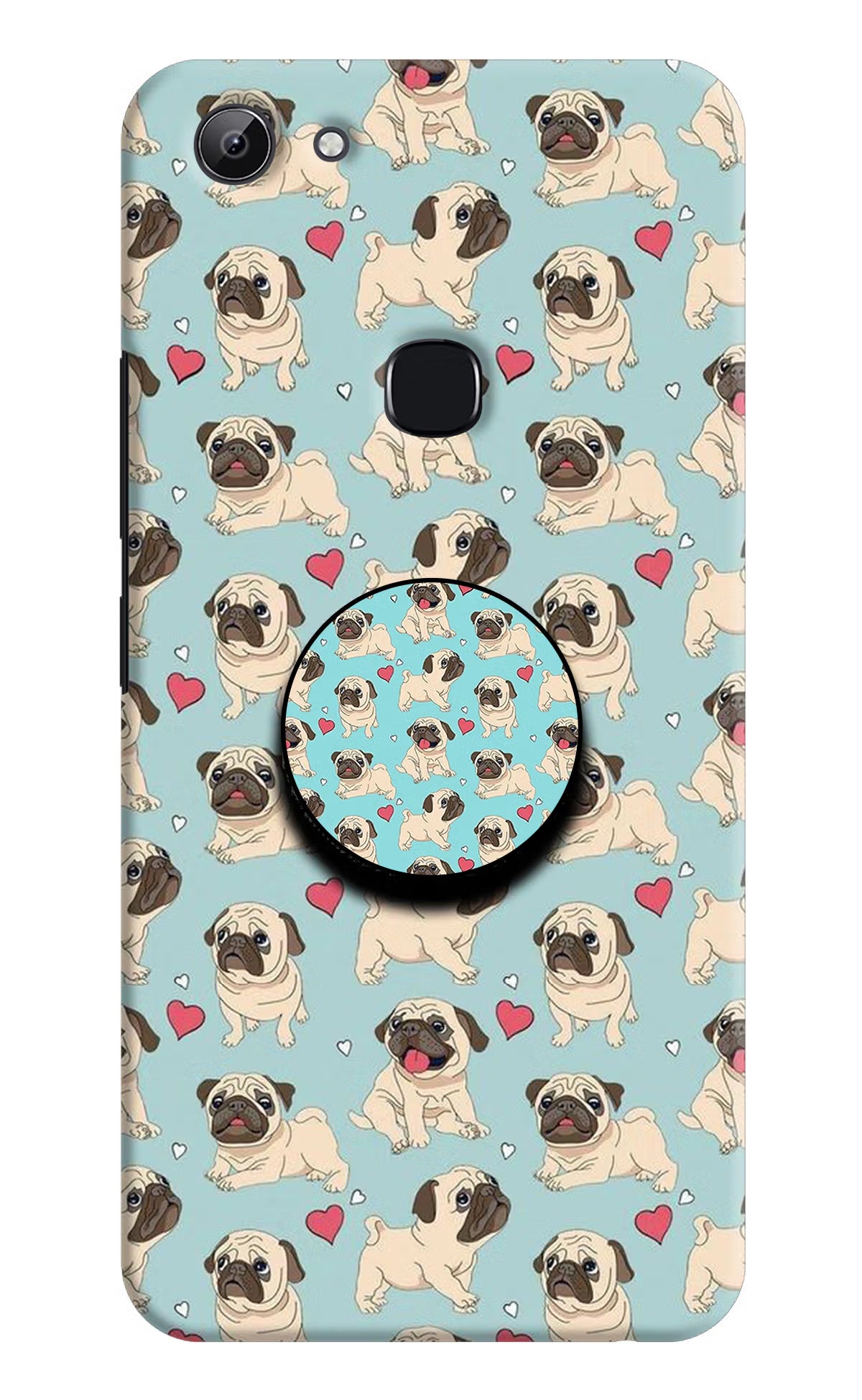 Pug Dog Vivo Y83 Pop Case by Casekaro
