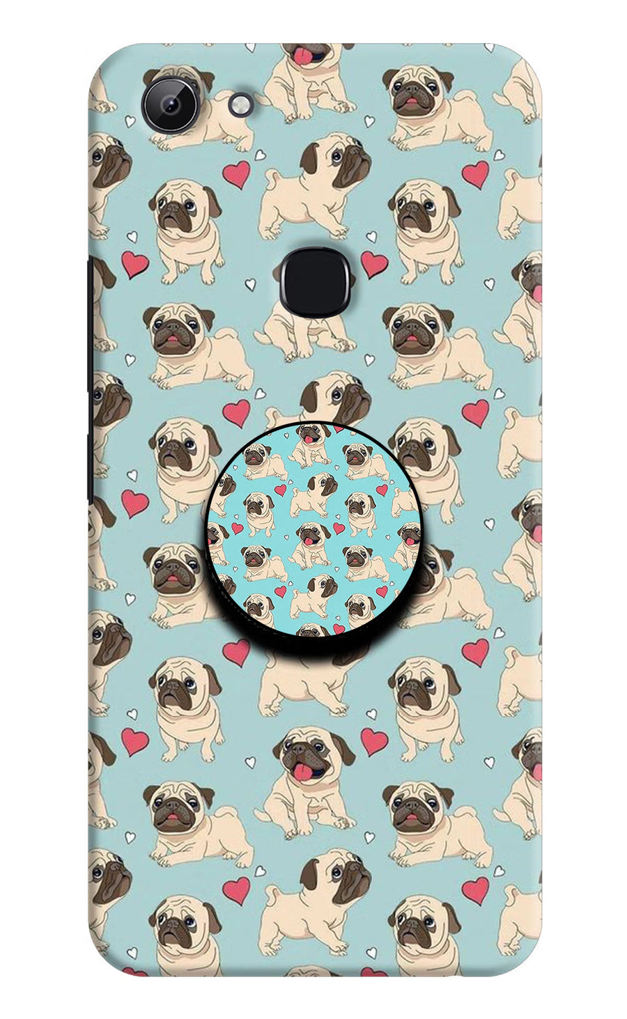 Pug Dog Vivo Y83 Pop Case, Hard case