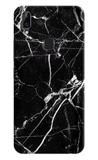 Black Marble Pattern Vivo Y83 Pro Hard Case Back Cover by Casekaro