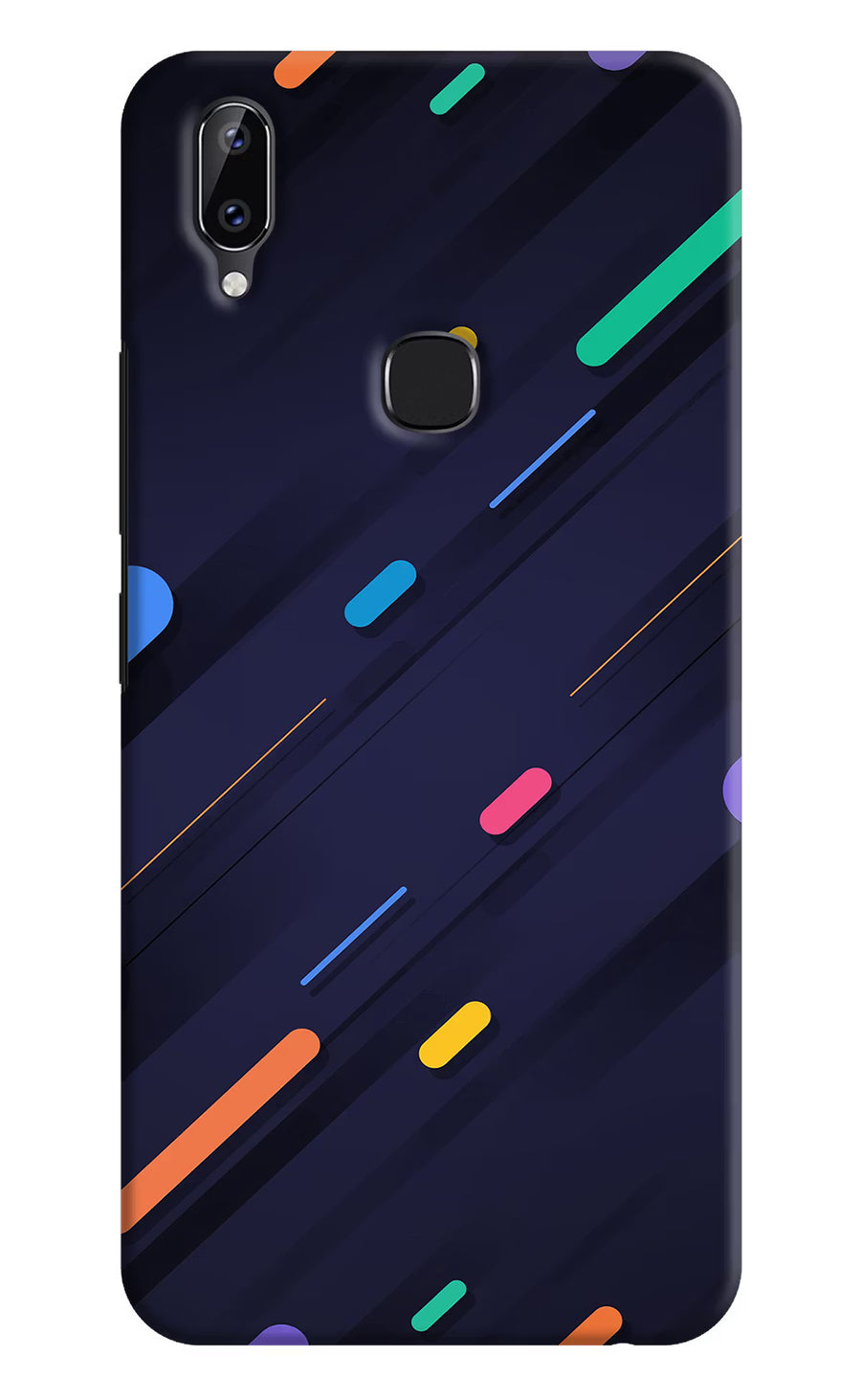Abstract Design Vivo Y83 Pro Back Cover, Hard case
