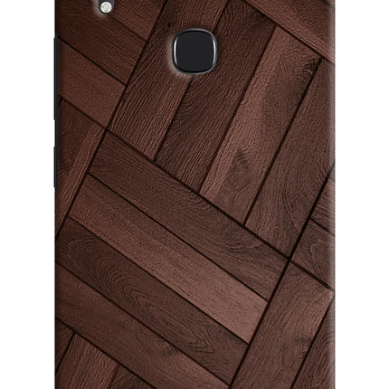 Wooden Texture Design Vivo Y83 Pro Hard Case Back Cover by Casekaro