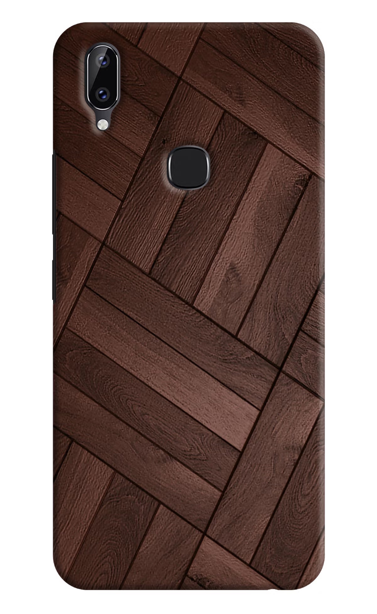 Wooden Texture Design Vivo Y83 Pro Hard Case Back Cover by Casekaro