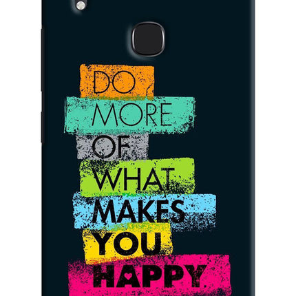 Do More Of What Makes You Happy Vivo Y83 Pro Hard Case Back Cover by Casekaro