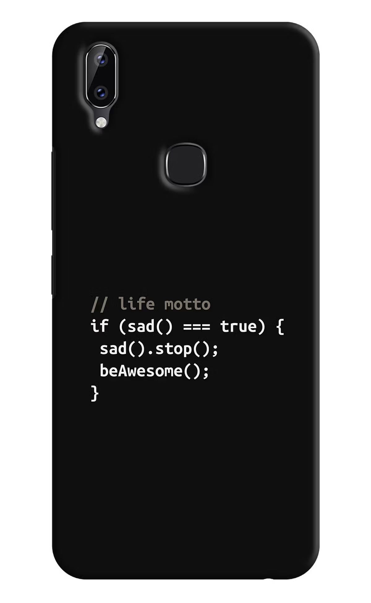 Life Motto Code Vivo Y83 Pro Hard Case Back Cover by Casekaro