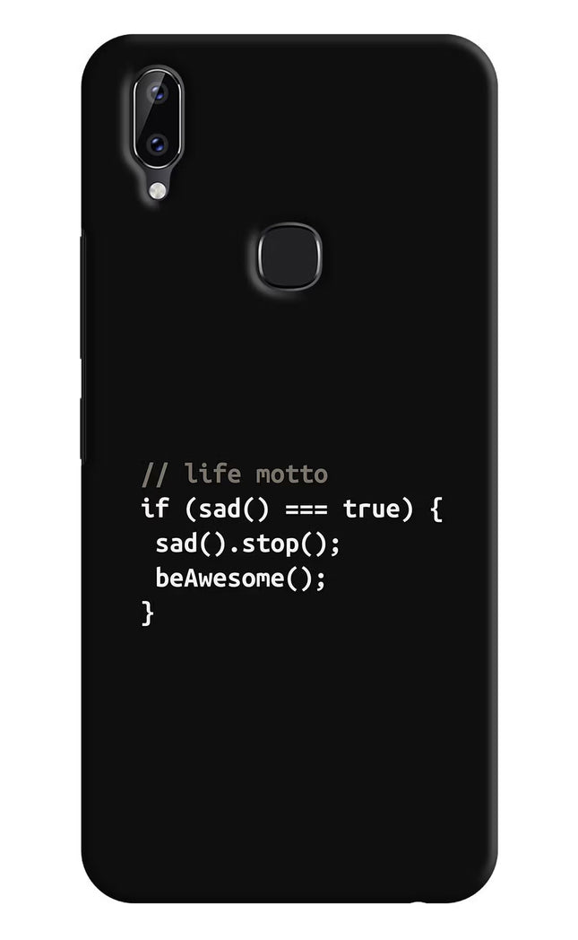 Life Motto Code Vivo Y83 Pro Hard Case Back Cover by Casekaro