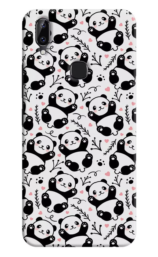 Cute Panda Vivo Y83 Pro Hard Case Back Cover by Casekaro
